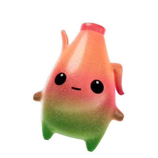 Peeky Peely Sprite, Gummy style